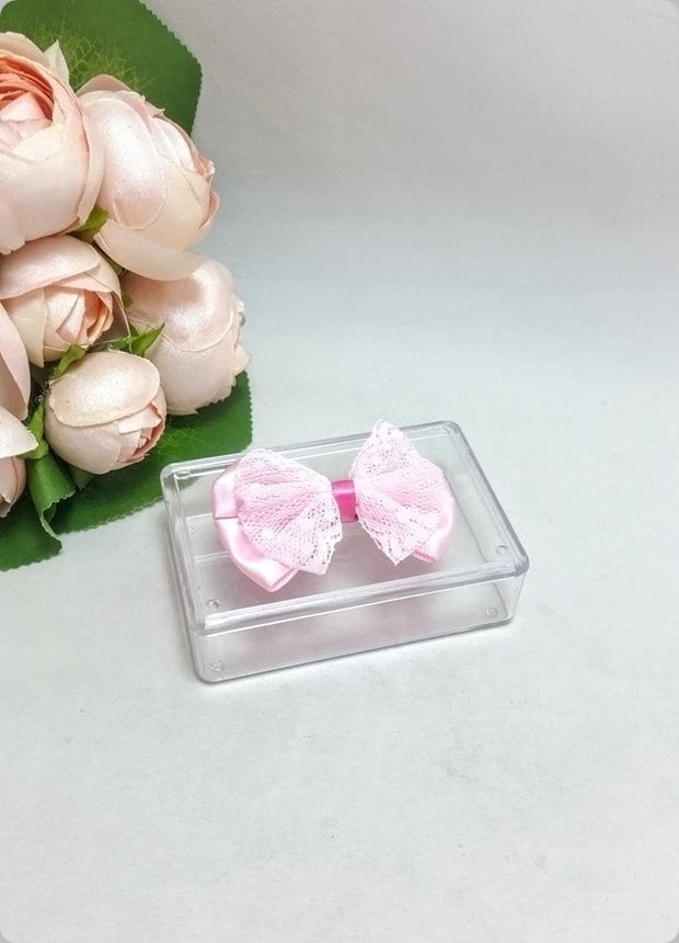 12 li Mika Pleksi Dikdörtgen Büyük Kutu 8,5x5,5x2,5 cm