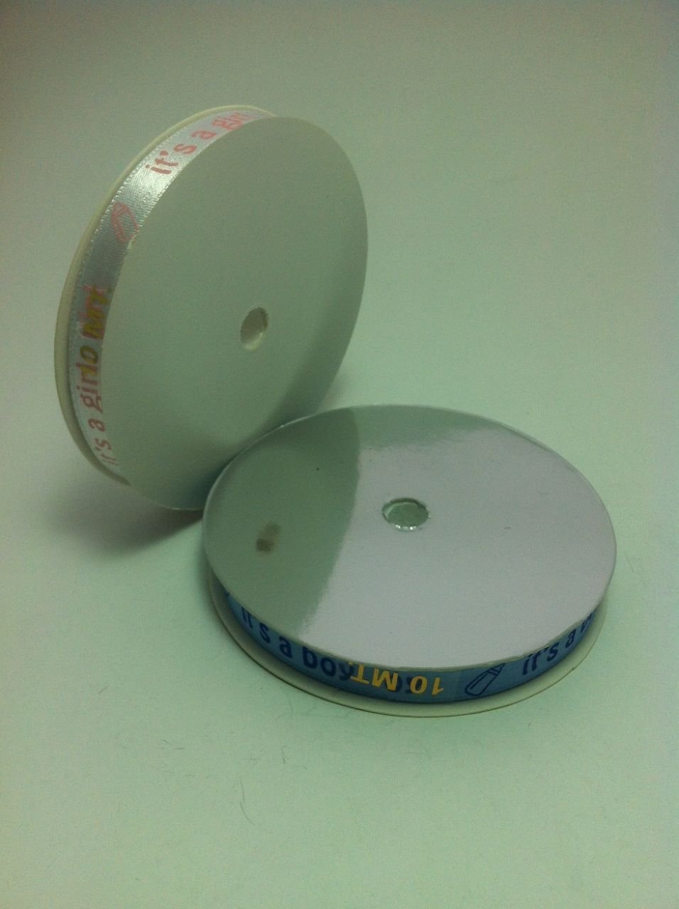 İt's a girl / boy yazılı 1 cm Saten Kurdela