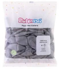 BALON RUSTİK DÜZ 12 İNC KÜL RENGİ PK:50 KL:30