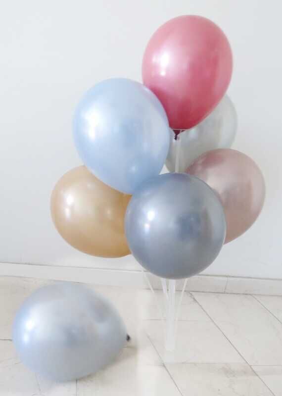 BALON RUSTİK DÜZ 12 İNC KÜL RENGİ PK:50 KL:30