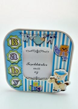 Baby yazılı Çerçeve ( dayama ayaklı ) 15 li