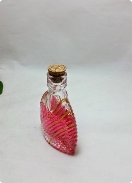 20 li Mantar Kapaklı,Yaldızlı Diva Yassı Cam Kolonya Şişesi 50 cc