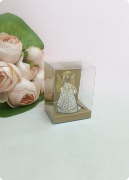 Cam Melek Obje (Altın Asetat Kutulu)