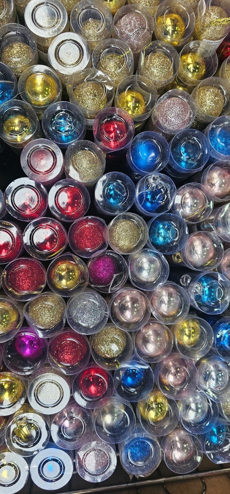 12 Lİ 3 CM Boru Cici Top Yılbaşı ağaç süsü