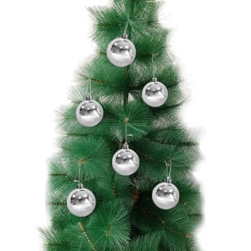 12 Lİ 3 CM Boru Cici Top Yılbaşı ağaç süsü