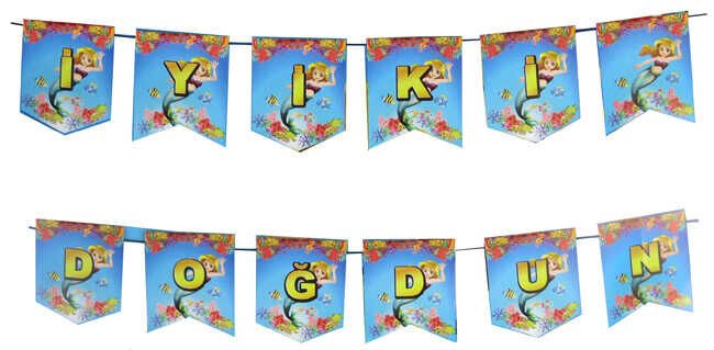 FLAMA DENİZ KIZI İYİKİ DOĞDUN PK:1 KL:300