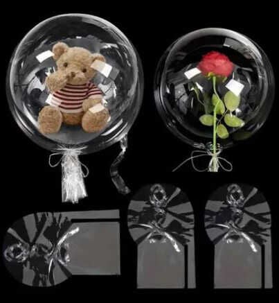 BALON ŞEFFAF (BOBO) ÇİFT AĞIZLI 30 İNC PK:10
