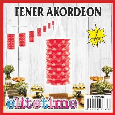 FENER AKORDİYON KIRMIZI PK:1 KL:200