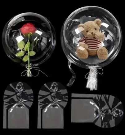 BALON ŞEFFAF (BOBO) ÇİFT AĞIZLI 30 İNC PK:1