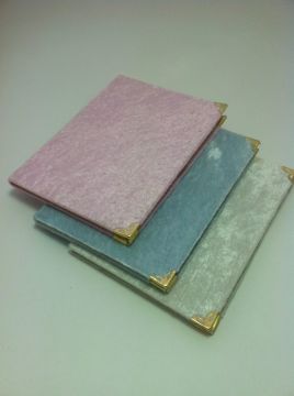 1 Paket 12.5x16.5 cm Kadife Kumaş Kaplı Yasin i Şerif