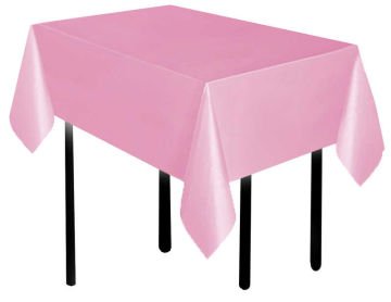 MASA ÖRTÜSÜ DÜZ PEMBE 137X183CM