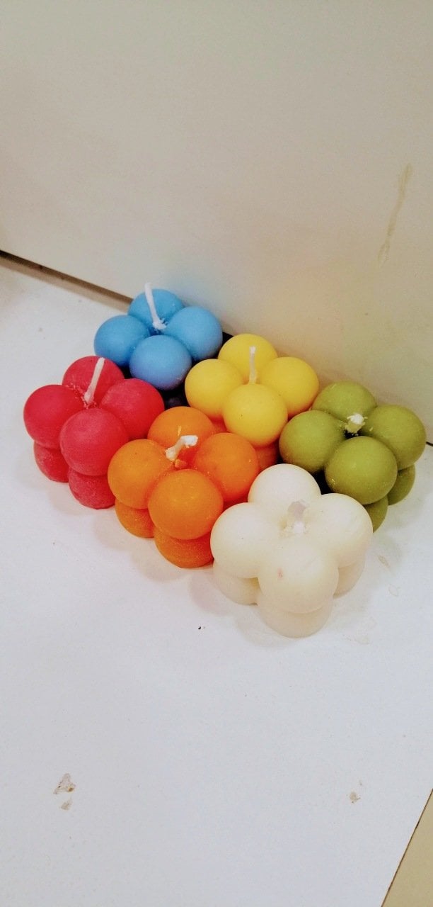 4 cm Mini Bubble Mum YESIL