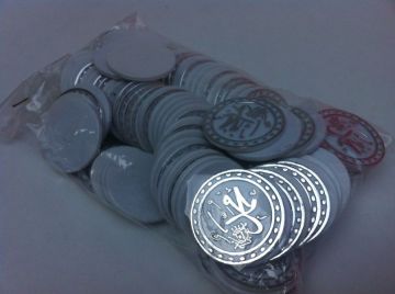 100 lü pvc (allah&muhammed yazılı) obje