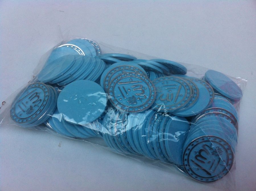 100 lü pvc (allah&muhammed yazılı) obje