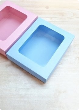 15x12x5 Pencereli Karton Asetat Kutu 20 li