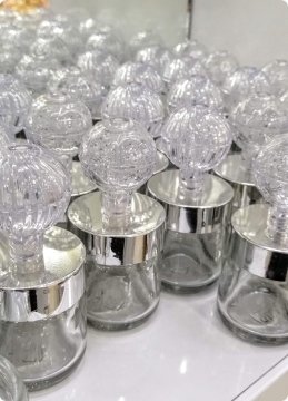 20 li Pvc Kristal Tepelikli Cam Kavanoz