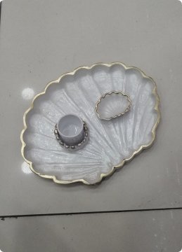 İstiridye Damat & Söz Tepsisi (2 li Set)
