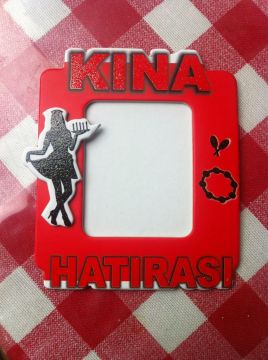 Kına Hatırası Magnet Çerçeve ;