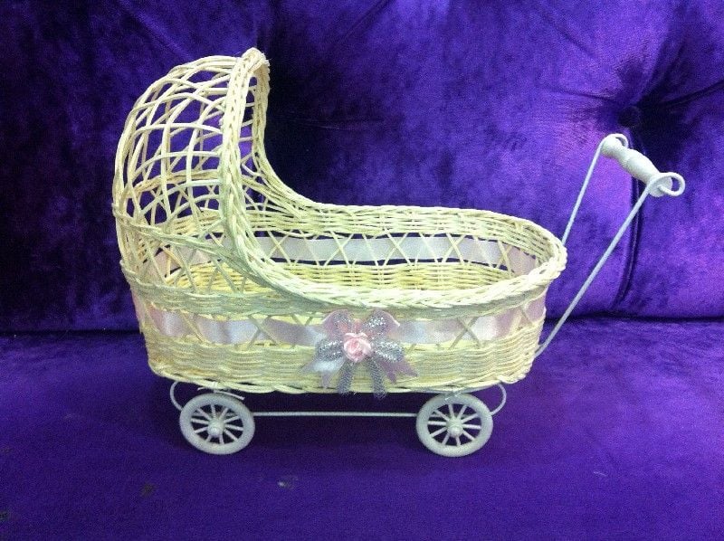 Bebek Şeker Sunum Orta Boy Puset Sepet