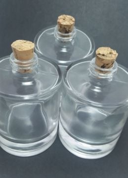 Yuvarlak silindir şişe 100 cc