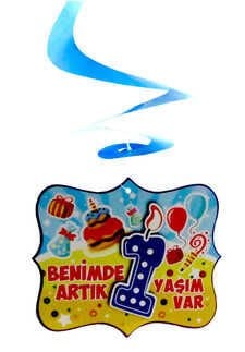 ORTA SÜS ASMALI BENİMDE 1 YAŞIM MAVİ pk10-300