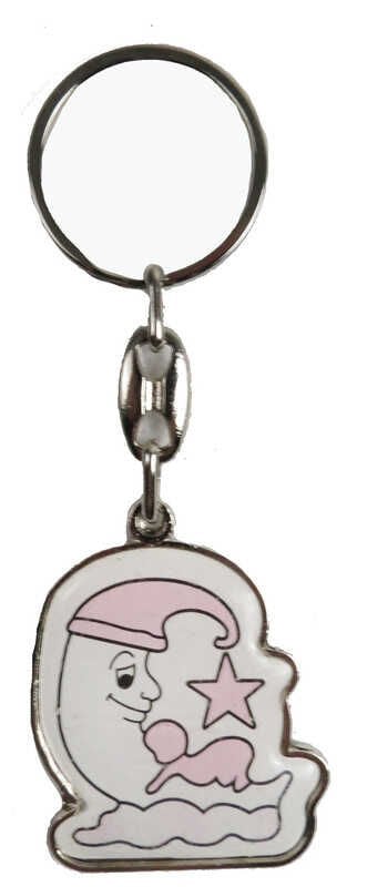 ANAHTARLIK BEBEK AYDEDELİ PEMBE P10-300