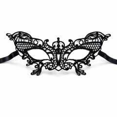 Siyah Dantel Venedik Maskesi Kadın – Zarif Parti & Balo Maskesi 2 No