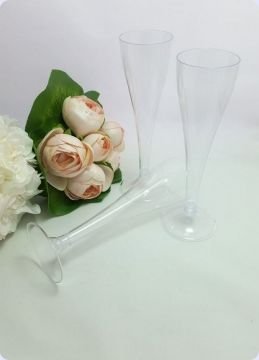6 Lı Mika Şerbet ve Şampanya Bardağı  (İnce uzun kadeh )
