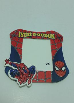 Spider man / Örümcek Adam magnetli çerçeve