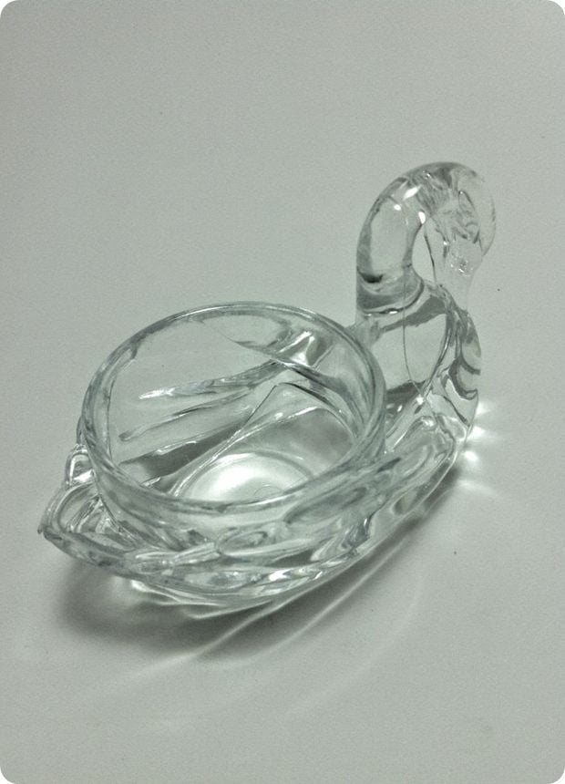 Pvc Kristal kuğulu mumluk