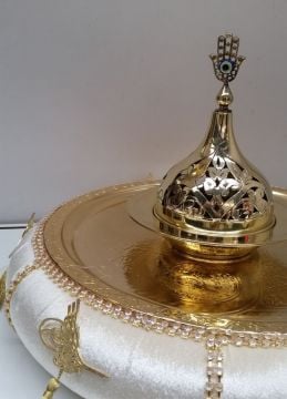 Kına Tepsi Takımı (tepsi + Kına tası)