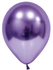 BALON KROM PARLAK 10 İNC VİOLET MOR PK:50 KL:35