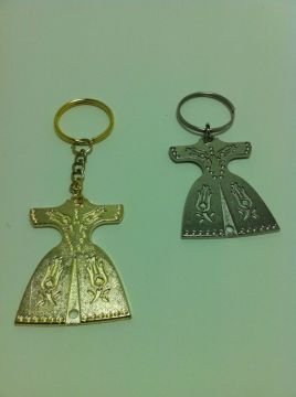 Mevlana metal anahtarlık
