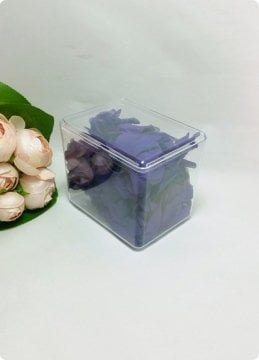 30 Lu Derin Boy Kristal Yüksek Kutu 9x12x10 Cm (Mika Pleksi Dikdörtgen)