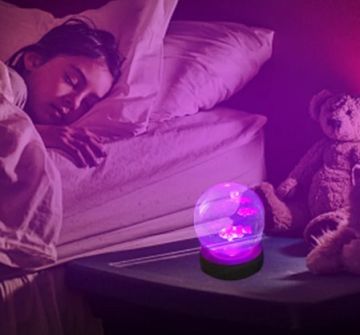 Dekoratif Atlı Karınca Tasarımlı Ahşap altlıklı Işıklı Cam Küre