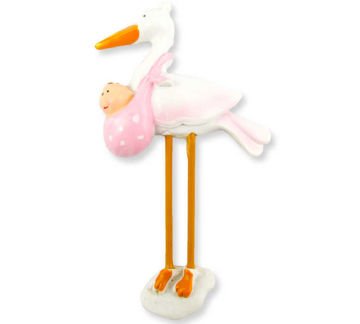 BEBEK UZUN AYAKLI LEYLEKLİ PEMBE P20-720