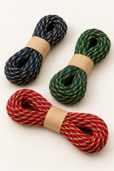 Twine İp Kırmızı Altın Laci Altın Yeşil Altın 3 x 10 mt.