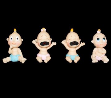 Şaşkın Bebek bibloları PEMBE