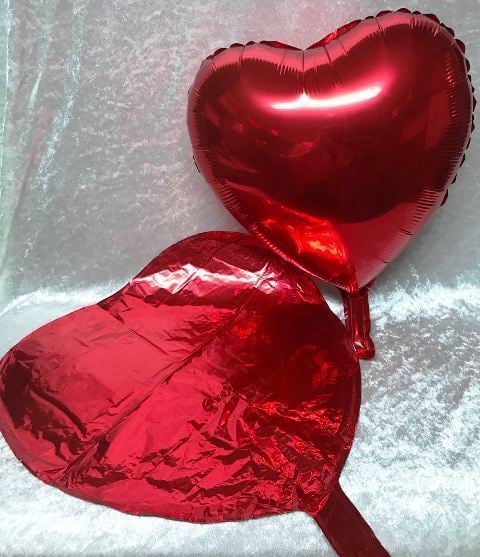 60 Cm Kalp Büyük Folyo Balon
