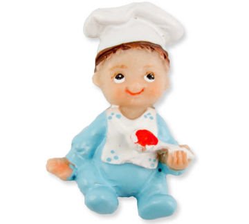 BEBEK MAMA YİYOR MAVİ P50-1200