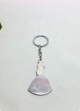 20 li Prenses Kına Metal Anahtarlık