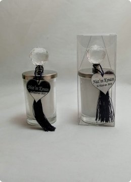 12 li Metal Fil Tepelikli Orta Boy Bardak Mum Altın - 100 Adet / Paket