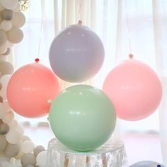 Pembe Renk Mega Boy Jumbo Makaron Balon 36 İnch