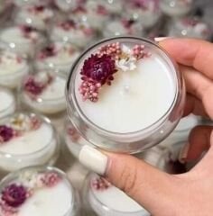 MUMLUK ŞEKERLİK MİKA YUVARLAK ŞEFFAF PK:12 KL:336