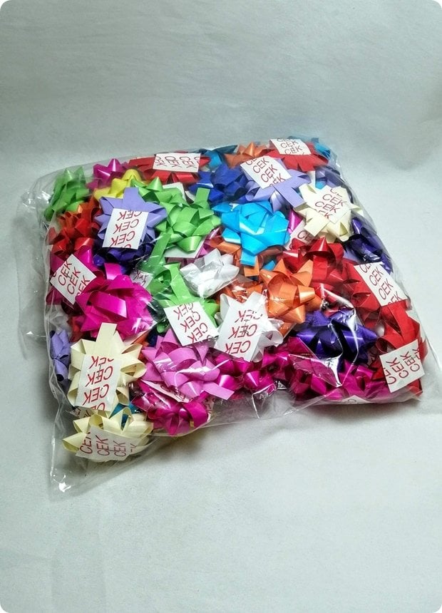 1 Pk 4,5 Cm Kendinden Yapışkanlı Hediye Paketi Fiyonk