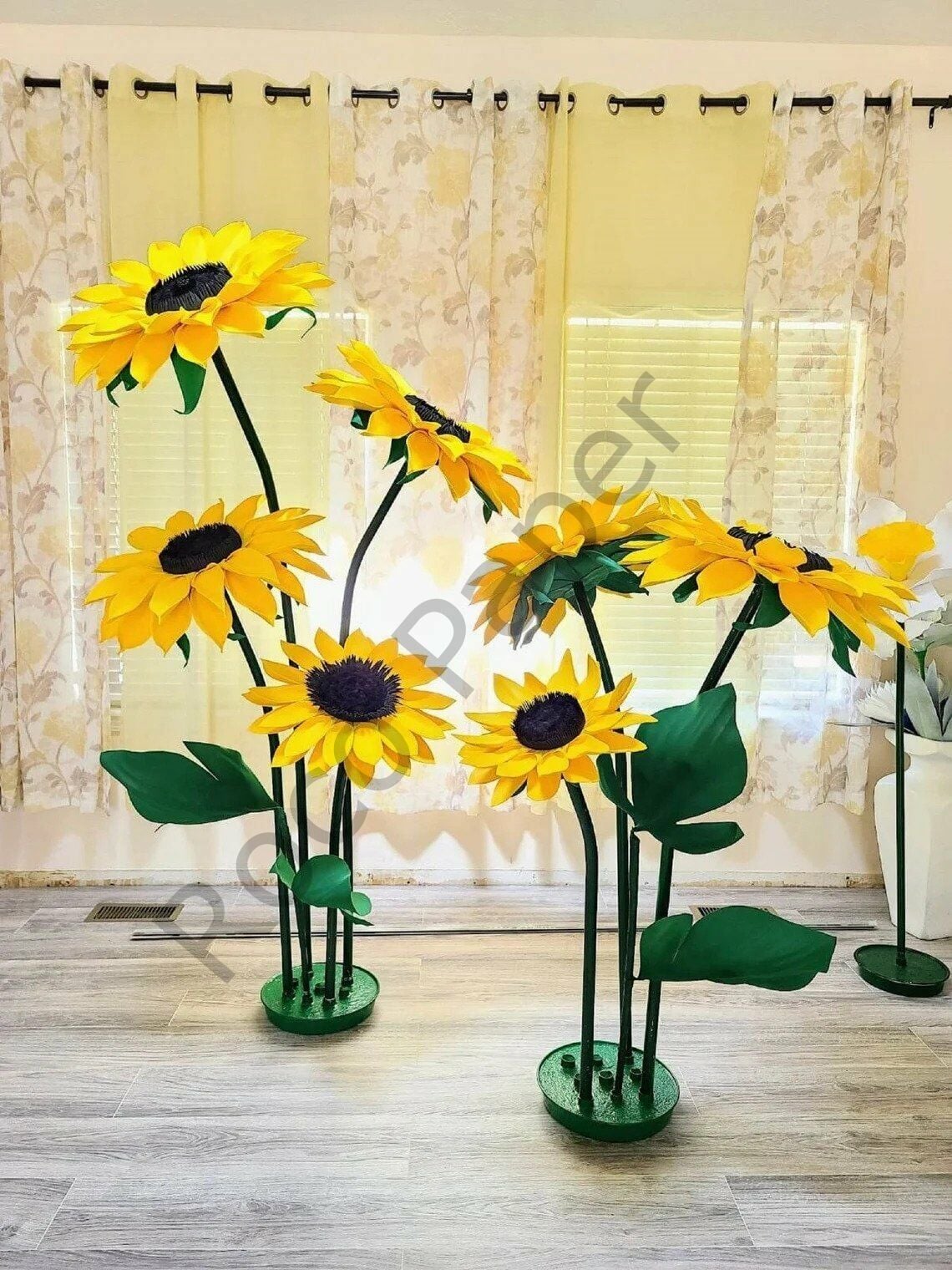 Çiçek Yapım Eva 2 mm. 50x70 cm - Açık Sarı