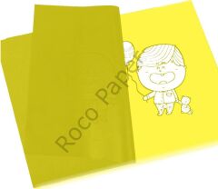 Roco Paper Karbon Grafit Transfer Kağıdı Sarı - 21*31 cm - 5'li