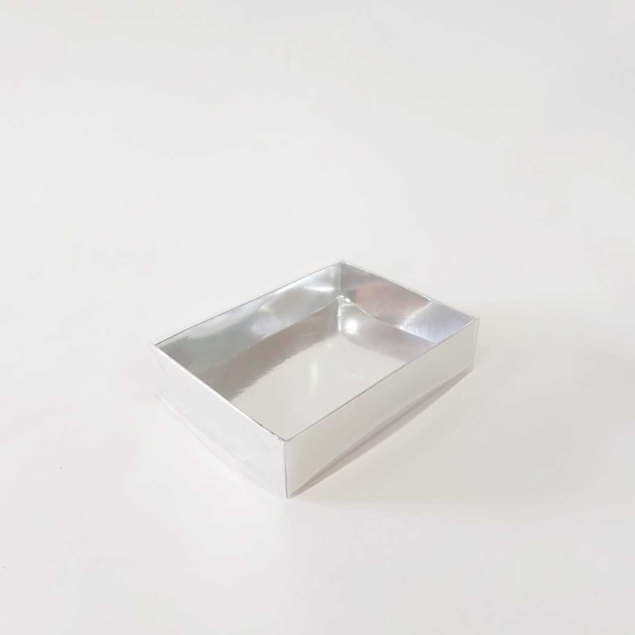 11x8x3 cm Altı Karton Üstü Asetat Kutu