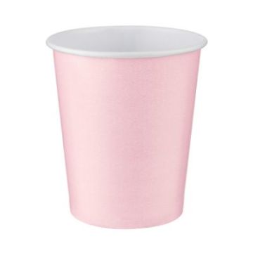 8 Li Pembe/Mavi Karton Bardak