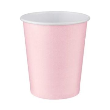 8 Li Pembe/Mavi Karton Bardak